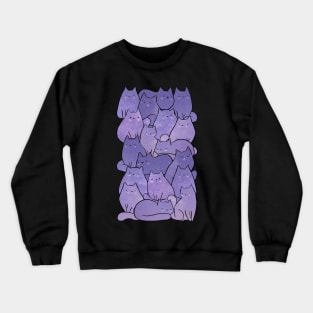 Cute space cats illustration Crewneck Sweatshirt